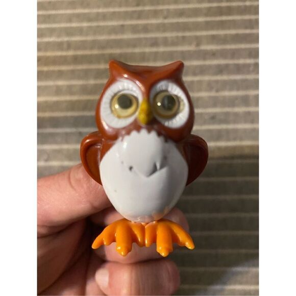 Vintage 1977 Tomy pocket pets wind up owl - Picture 3 of 3